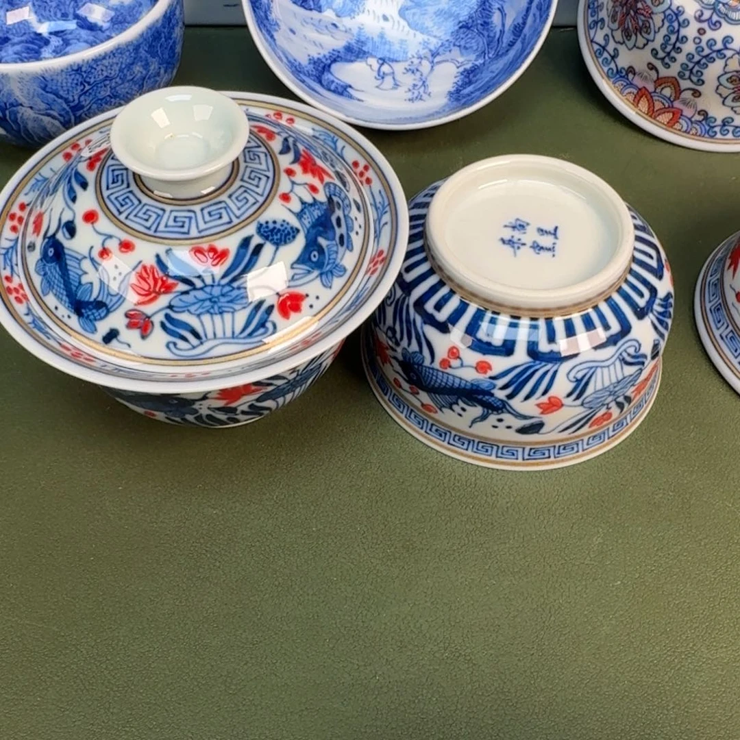 陶景德镇纯手绘茶具圆圆261，262