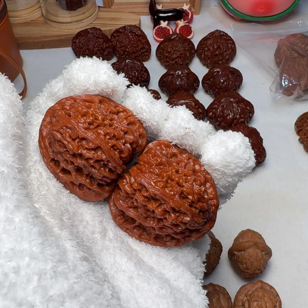 好***凉文玩核桃把件41南疆