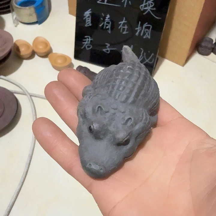 紫砂茶宠你***吗雕塑瑕疵茶宠