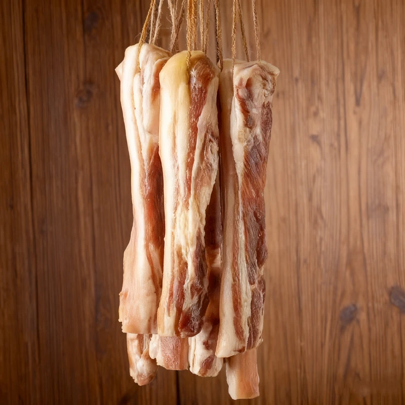 【小小】大别山农家腌制风干咸肉腊肉1-30