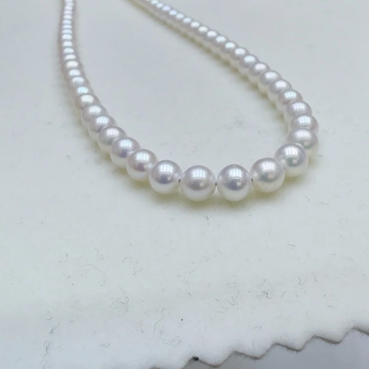 淡水珍珠银S925镶嵌颈饰274