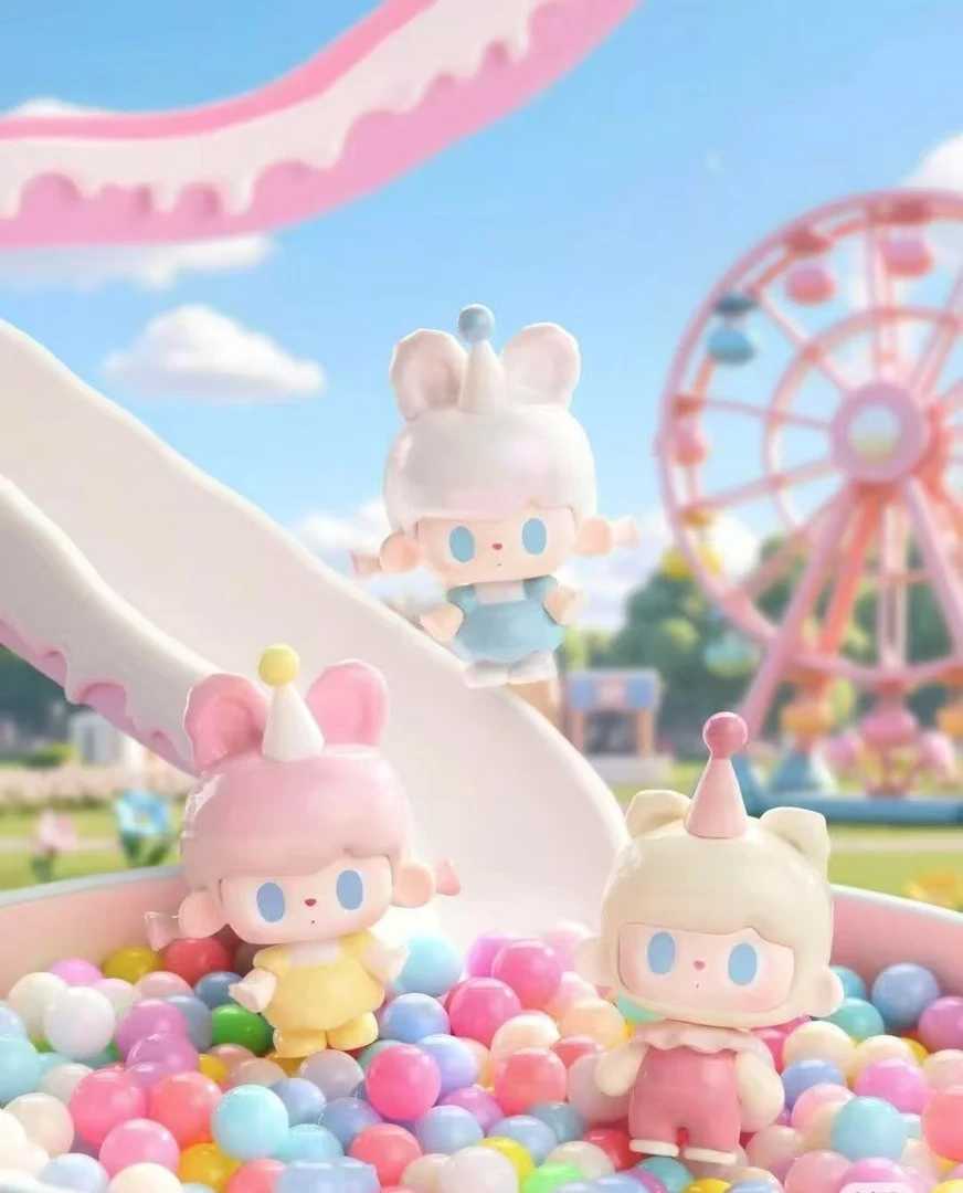 【代拆】兔兔熊二代童心乐园萌粒盲盒盲袋公仔礼物推荐