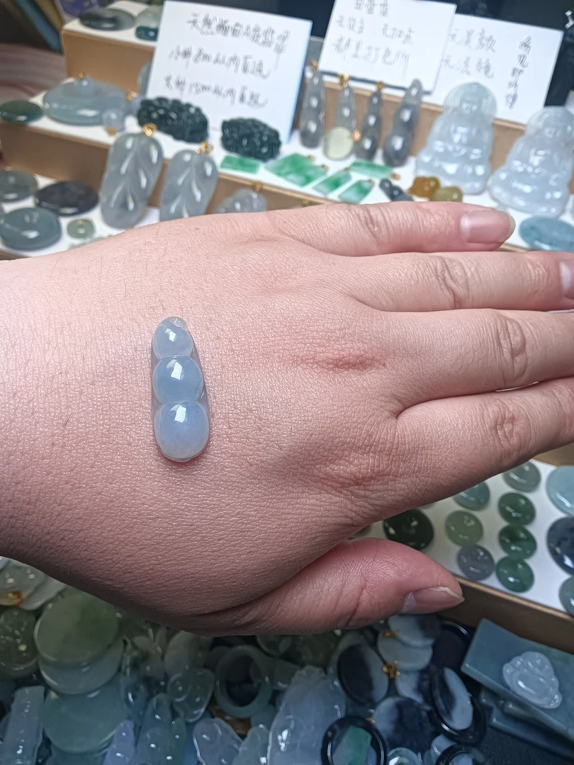 翡翠葫芦缅甸翡A货