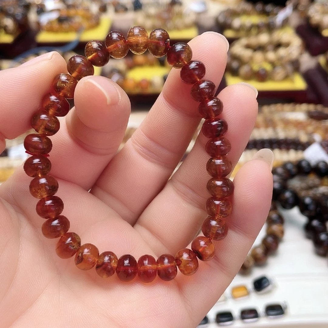 琥珀裸石未镶嵌八