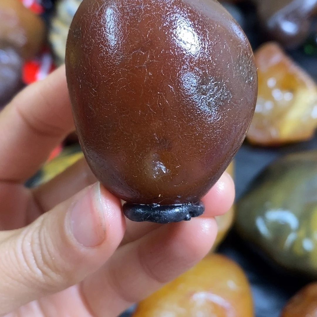 玛瑙/玉髓未镶嵌手把件