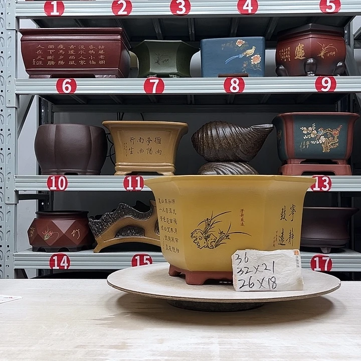 花盆紫砂紫砂花盆