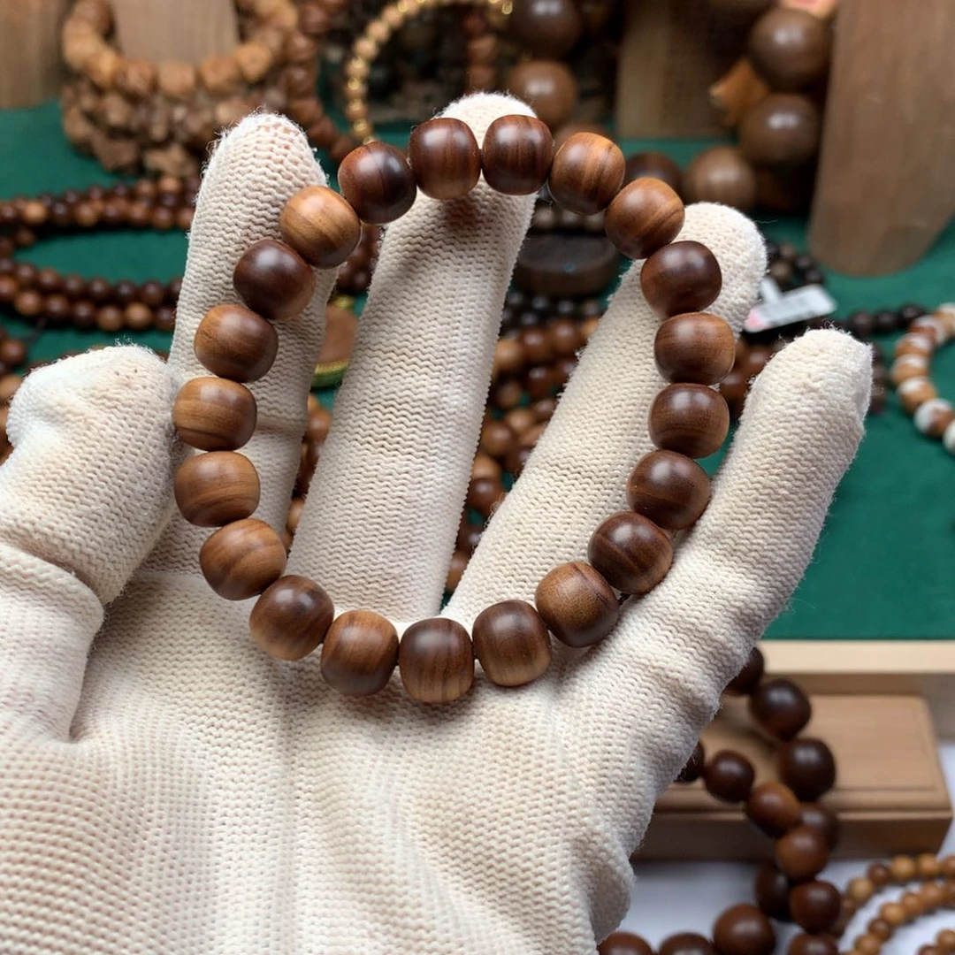 檀香木手串/手链宇****士老山檀香9*10*5串