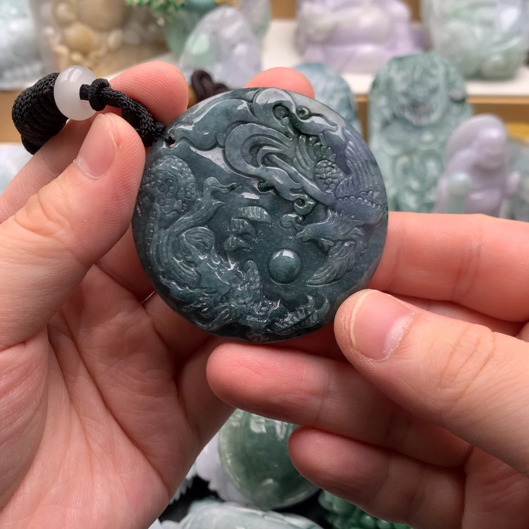吊坠(不含链)未镶嵌翡翠