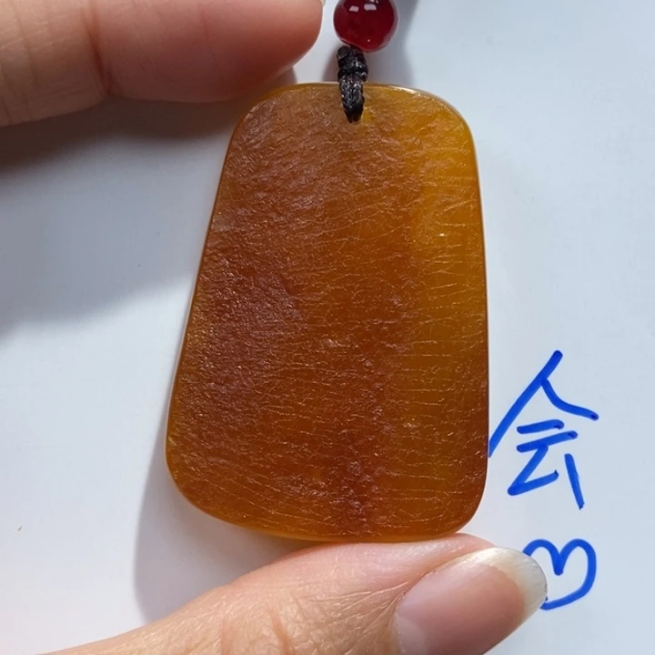 定制琥珀未镶嵌琥珀蜜蜡吊坠