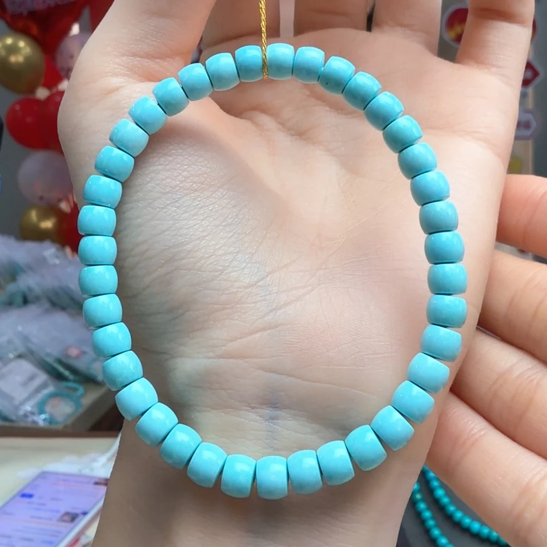 绿松石未镶嵌颈饰