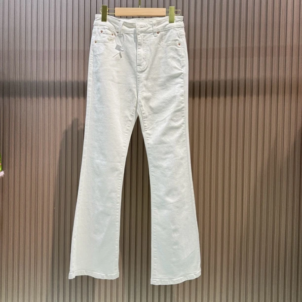 2060 MM字母微弹牛仔裤