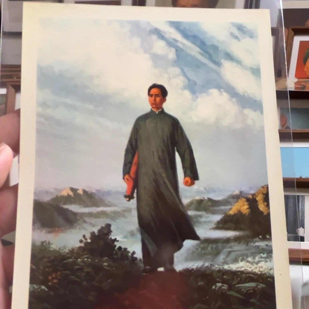 有机玻璃毛爷爷去安源