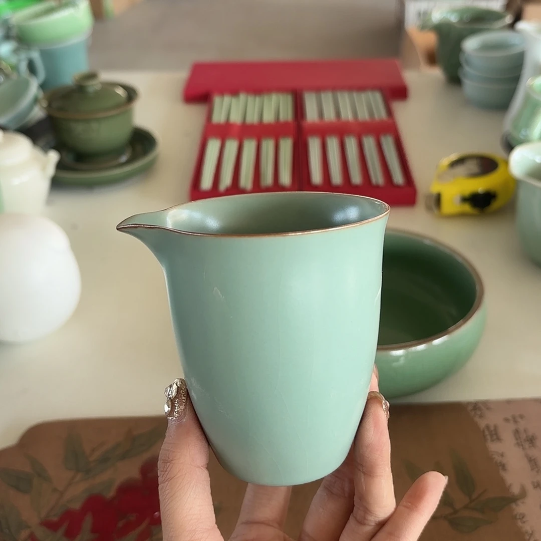 小米茶器龙泉云间青瓷