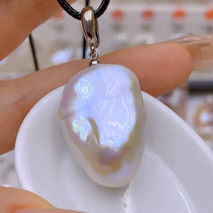 未镶嵌吊坠(赠链)淡水珍珠