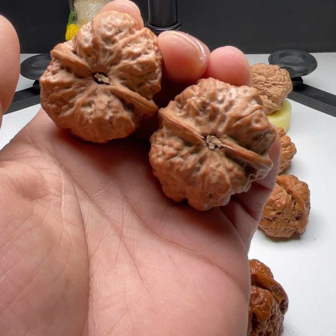 想***醒核桃蛤蟆头39一对