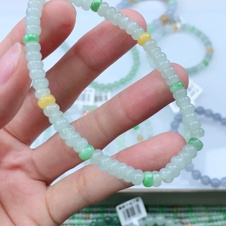 未镶嵌手链翡翠翡翠