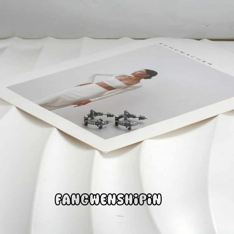 铜合金锆石耳饰 耳环1599