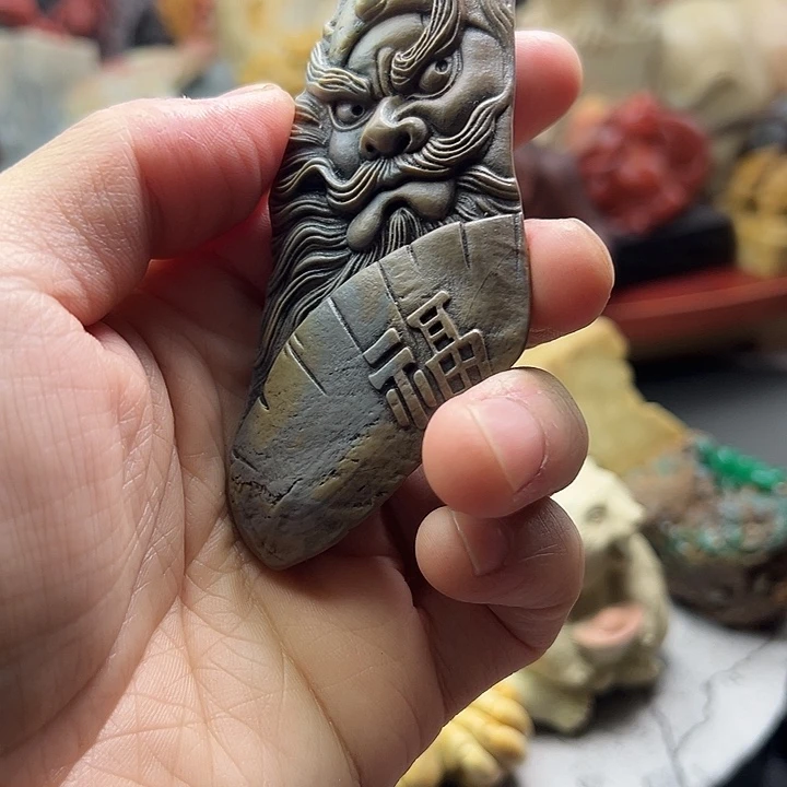 戈壁石戈壁石手把件