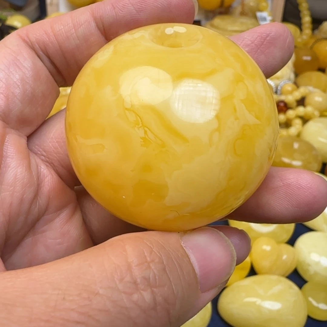 蜜蜡未镶嵌颈饰天然蜜蜡