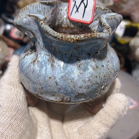 粗陶花盆手工花盆制作