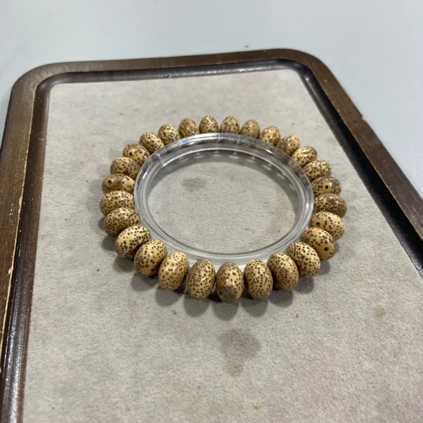 Y19原生态星月菩提算盘珠卡1.2单圈手串