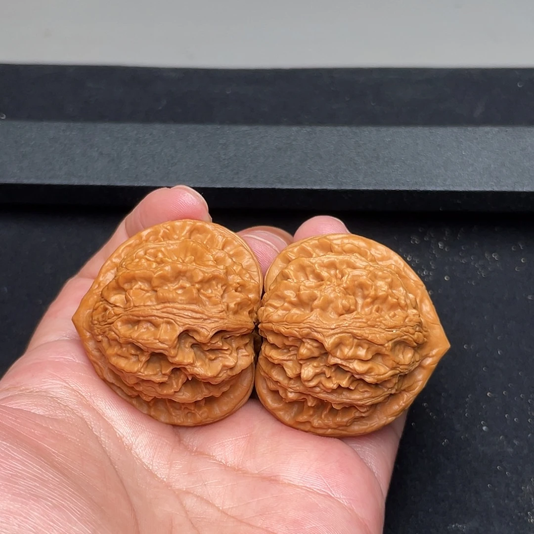 把件猴头核桃41×41遵化马蹄XM3330