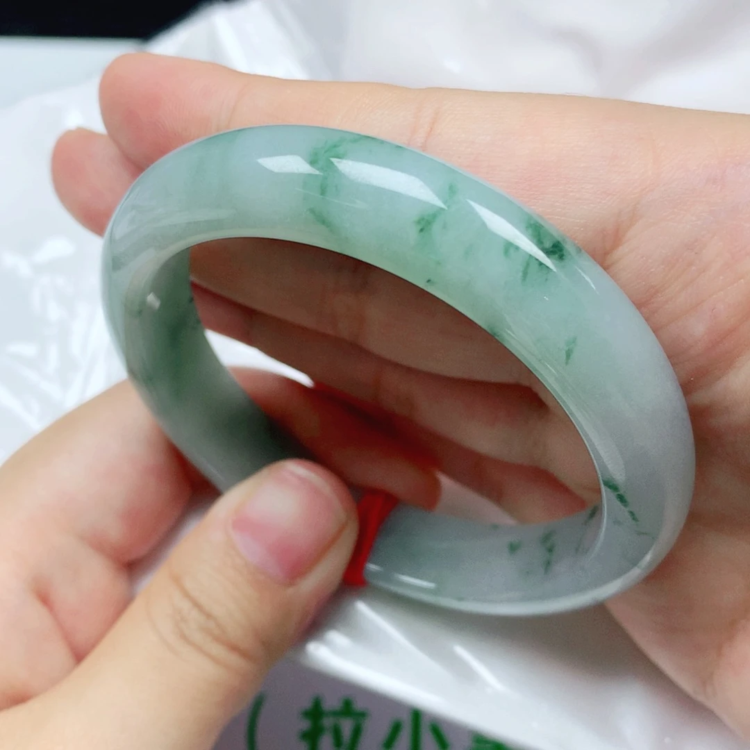 未镶嵌手镯翡翠圈口5354   14