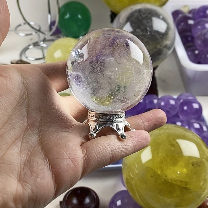 水晶水晶6号未镶嵌天然水晶未镶嵌S***°