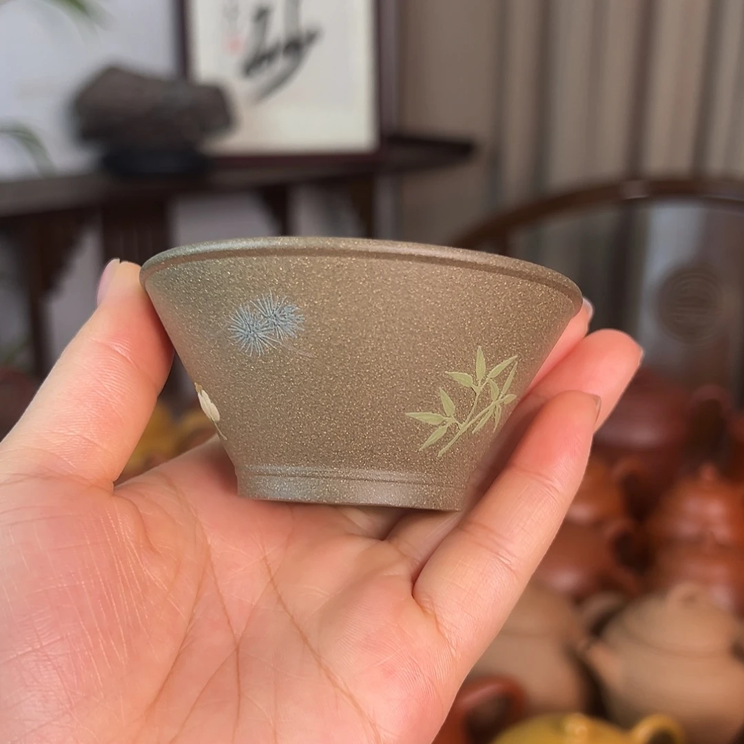 茶壶紫砂青段主人杯