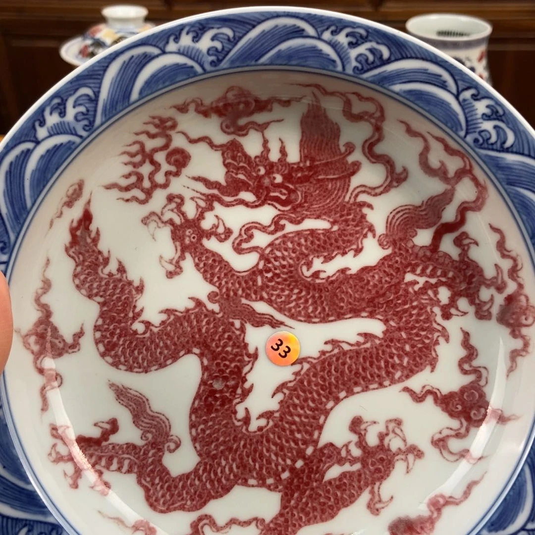 手绘现代茶具非古董