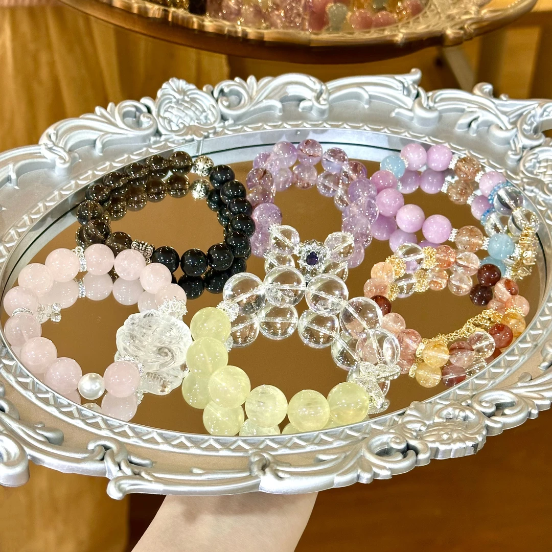 【直播间专拍】天然水晶原创手链/下单备注编号