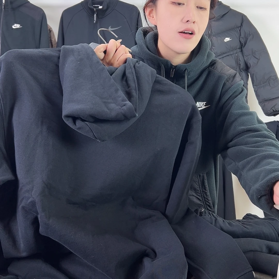 7339黑色卫衣XL码150-170斤不退换