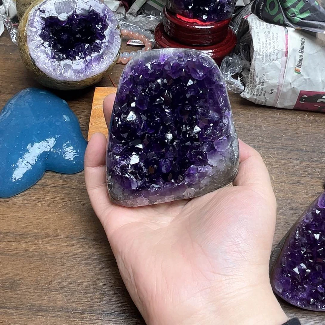 紫晶大型摆件（非配饰）未镶嵌