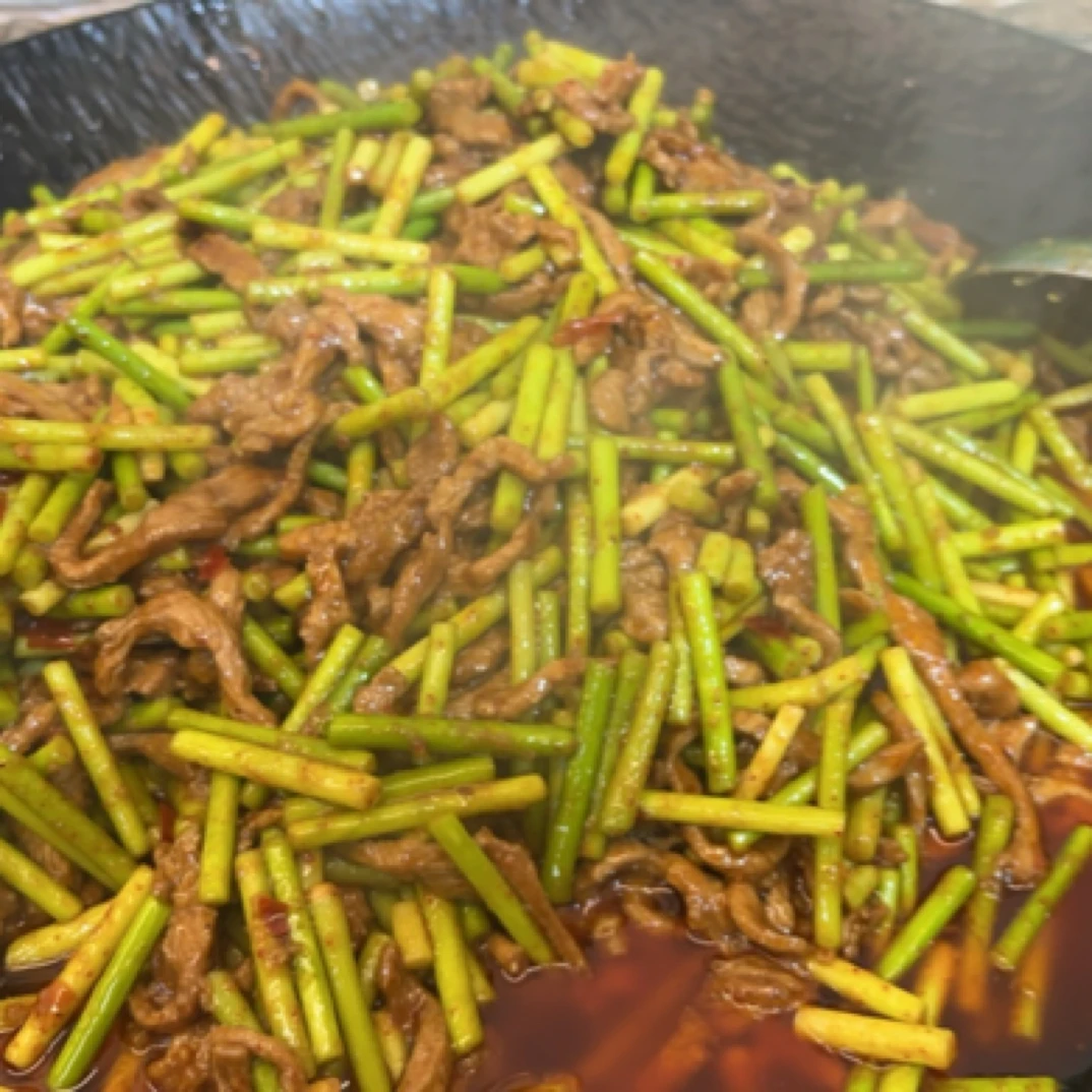 【蒜苔炒肉】米来客小时达 最快半小时送达
