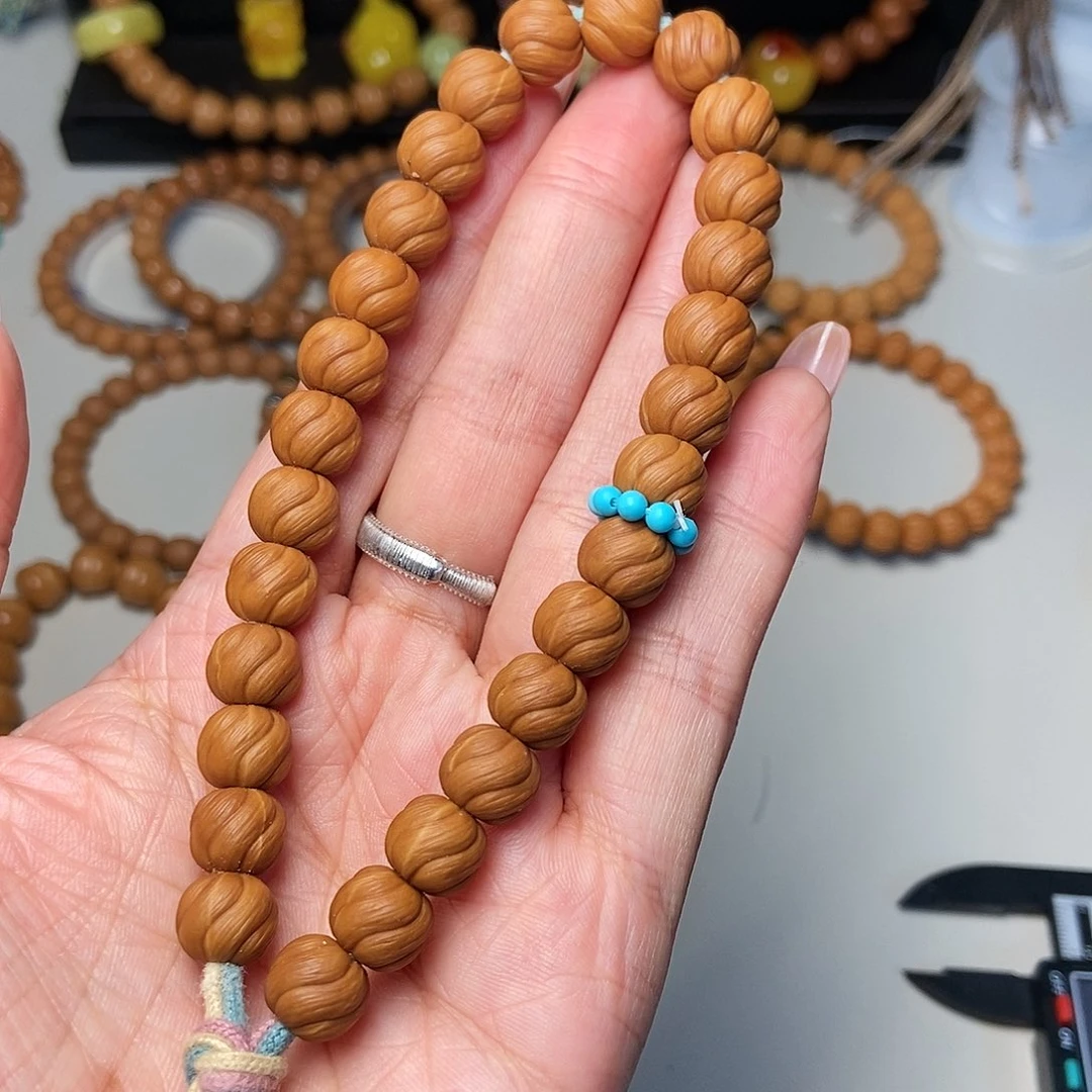 猴头核桃手串猴头卷卷酥尺寸10左右