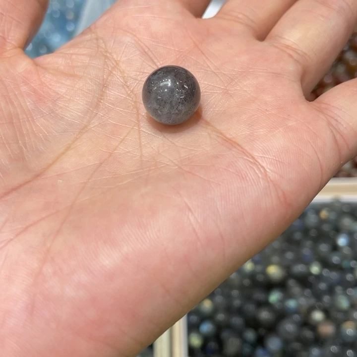 叶***藏水晶手链未镶嵌拉长石单珠不退不换