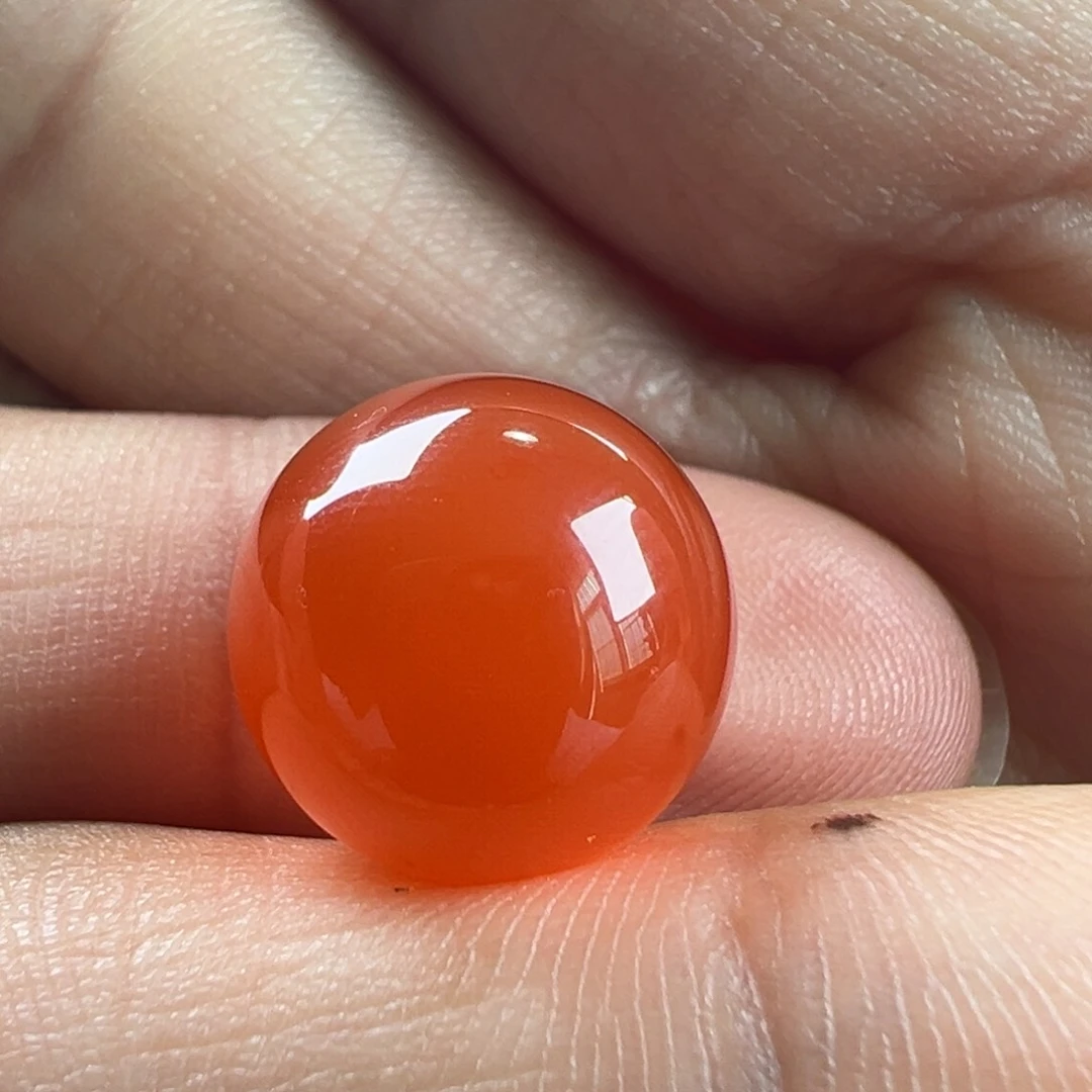 南红玛瑙圆珠12.9未镶嵌