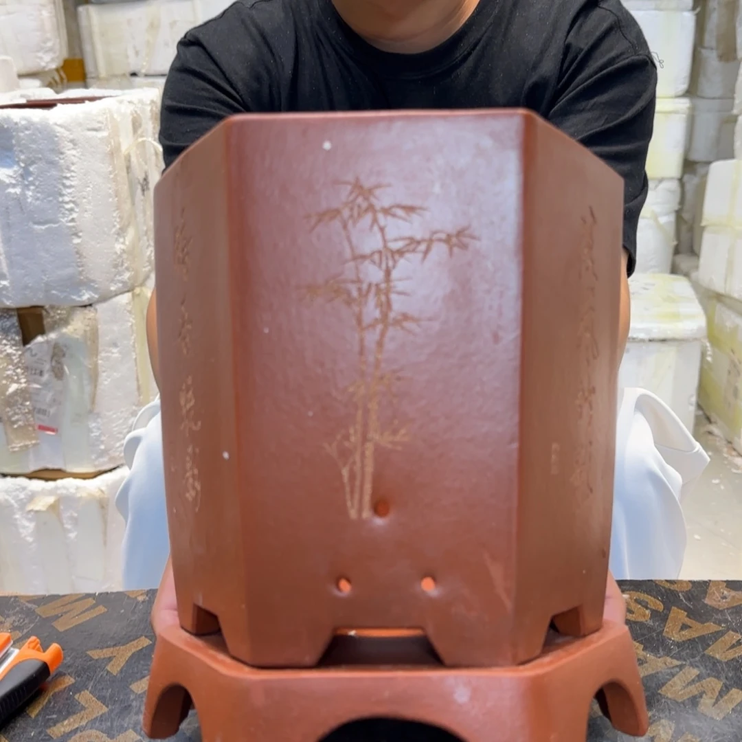 紫砂花盆紫砂紫砂18