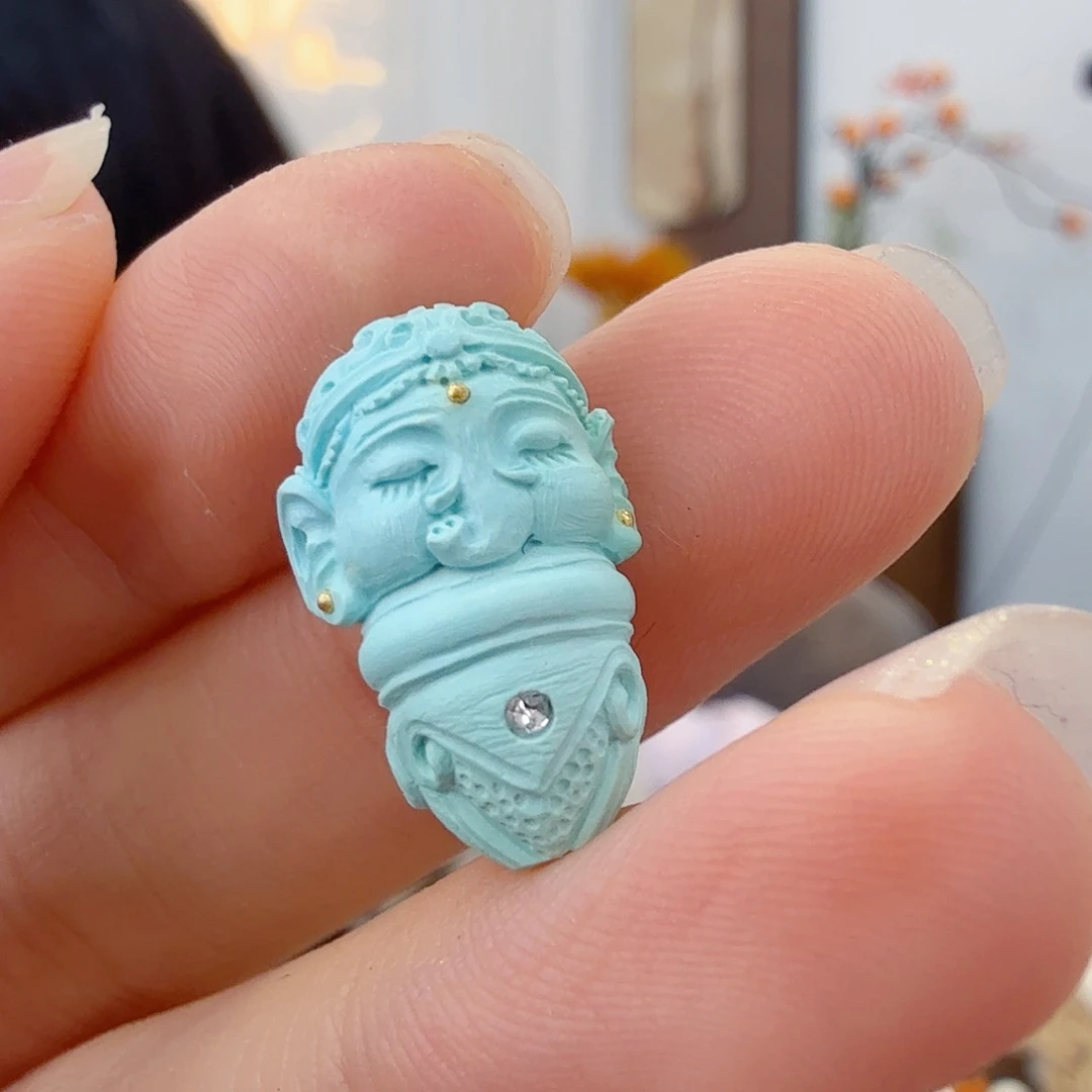 绿松石未镶嵌珠宝半成品