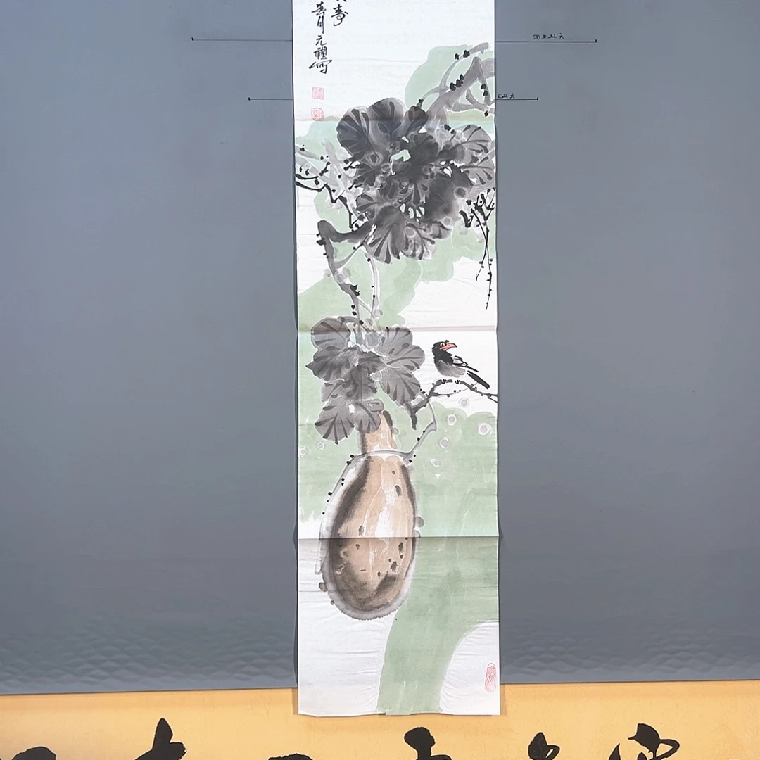 国画221 花鸟和蝴蝶都是我喜欢的