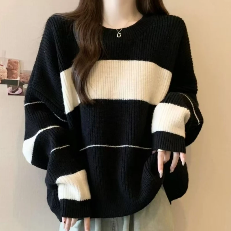 【401-500】直播间下单  工厂尾货高品质秋冬开衫套头慵懒风女