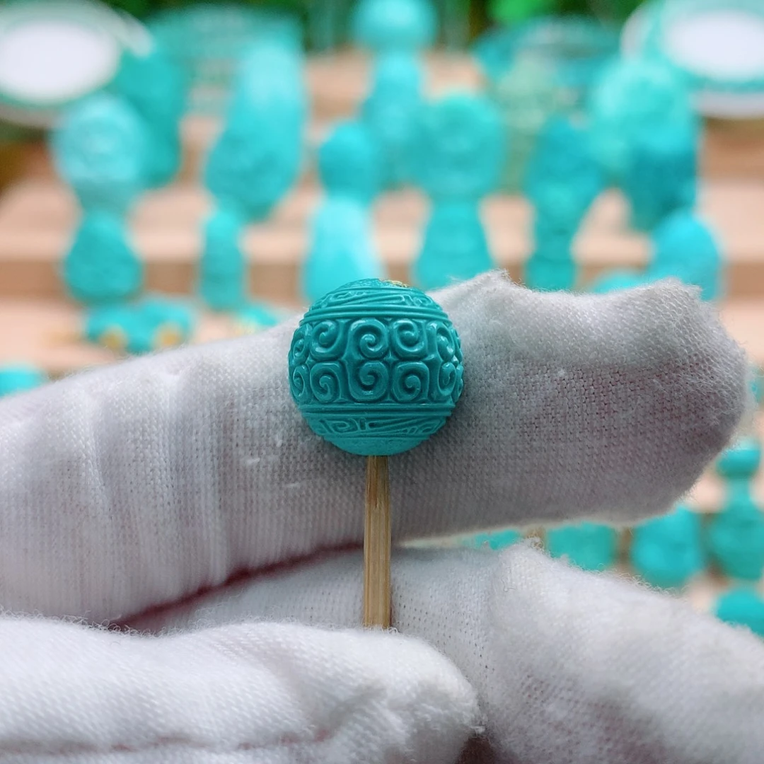 绿松石未镶嵌配饰