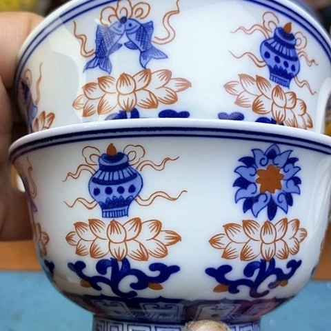 景德镇陶瓷藏式茶碗