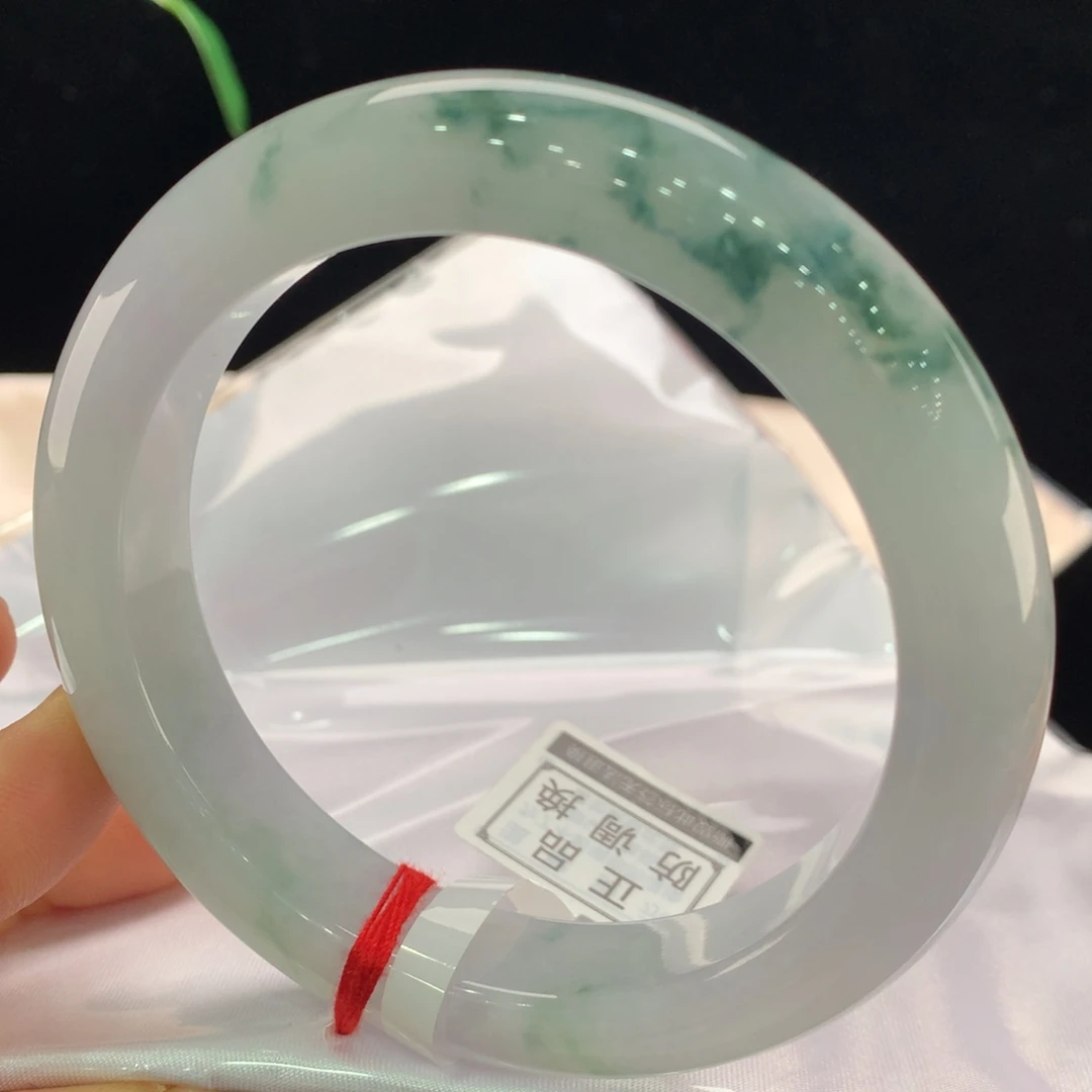 翡翠未镶嵌手镯0036