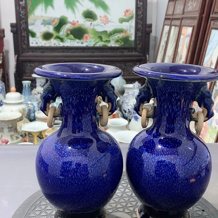 陶摆件博古架陶瓷摆件