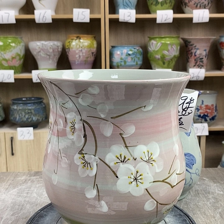 缸13xc景德镇陶瓷花盆