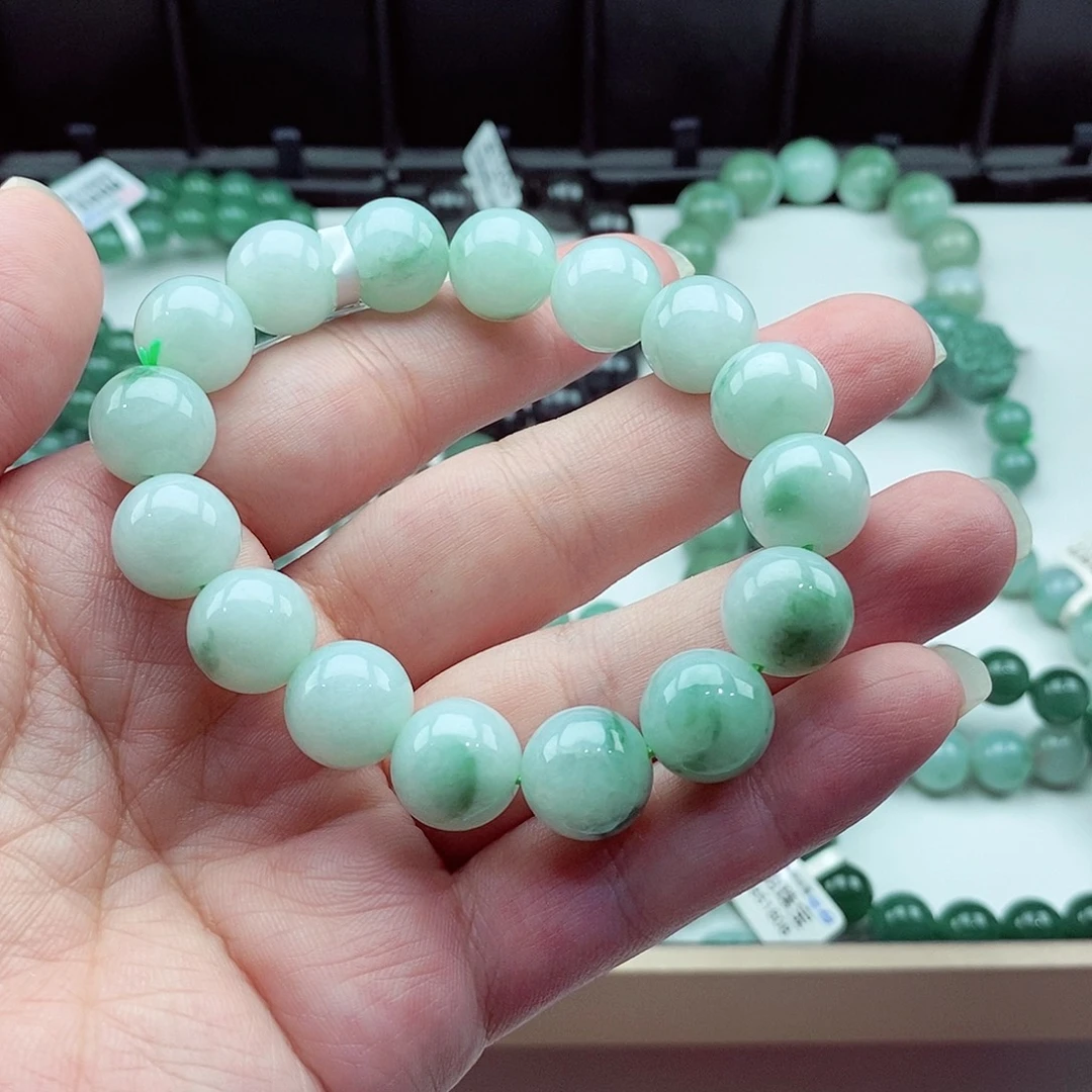 翡翠未镶嵌毛衣链