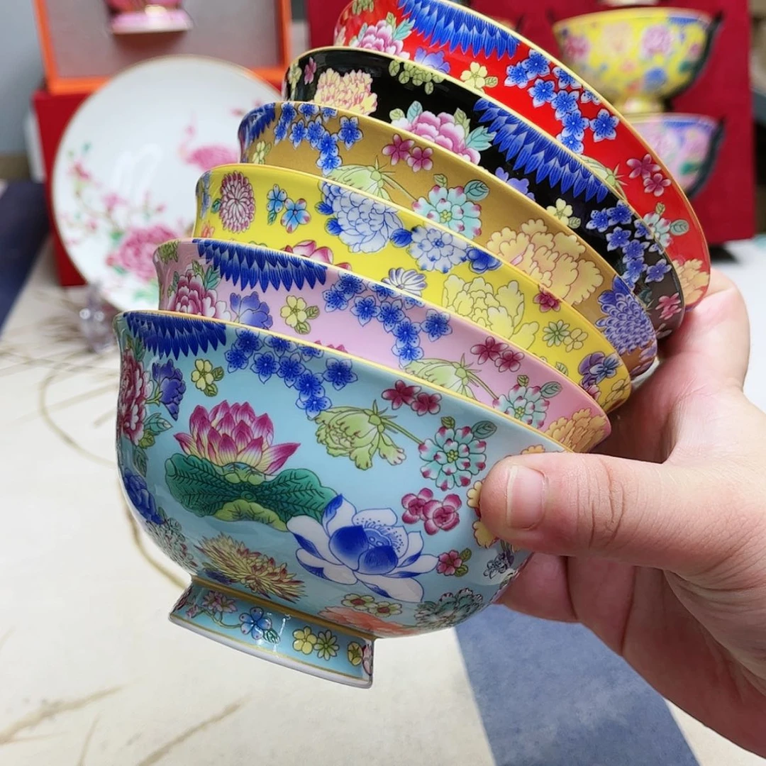 【闪购商品】珐琅4.5英寸6混。。。。。