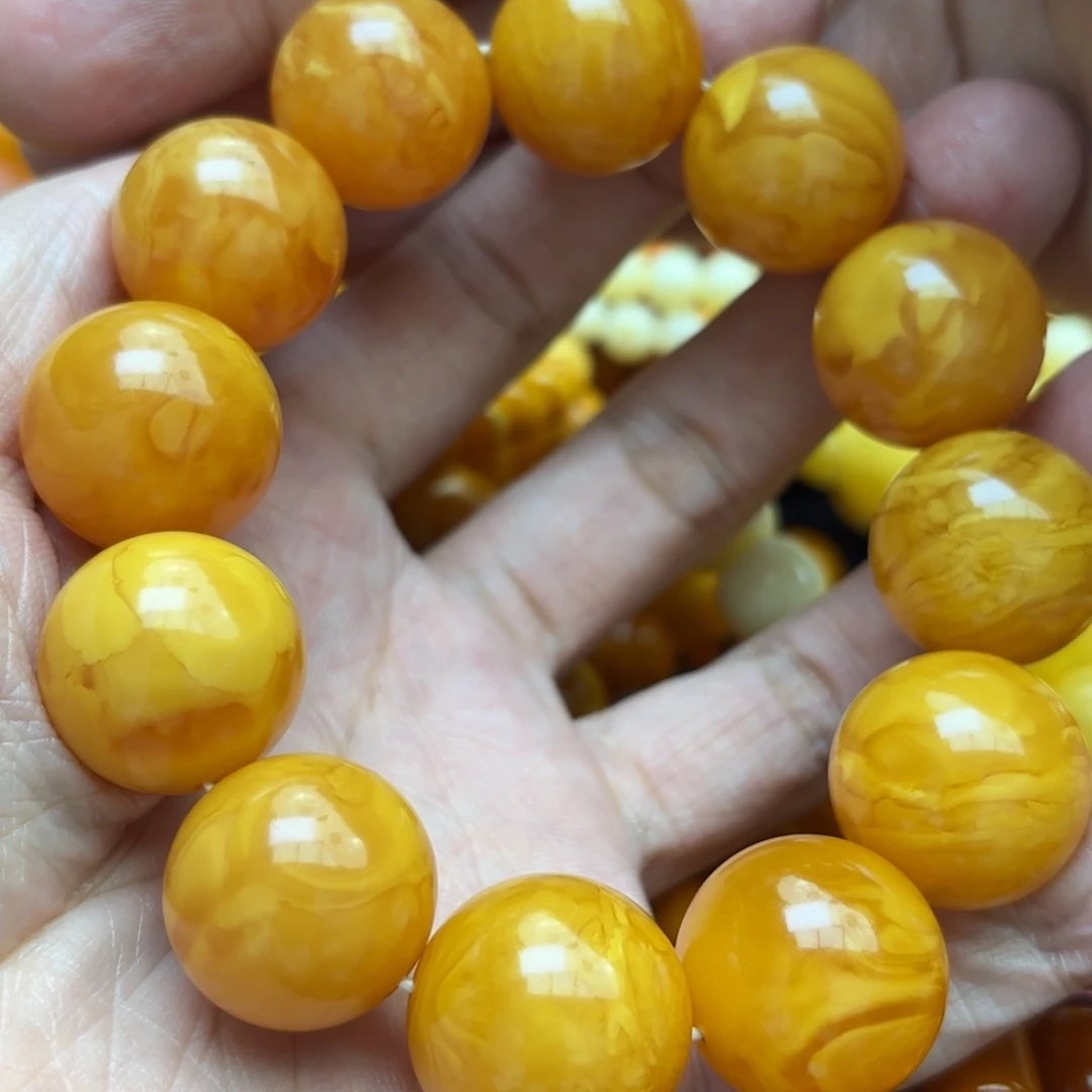 琥珀手链未镶嵌蜜蜡