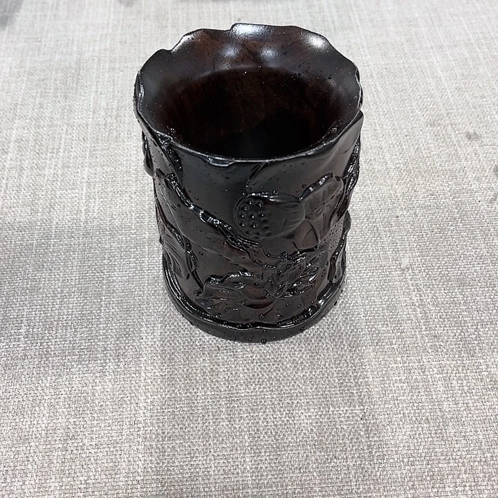 琉璃手工艺品红木工艺品雕刻工艺微暇